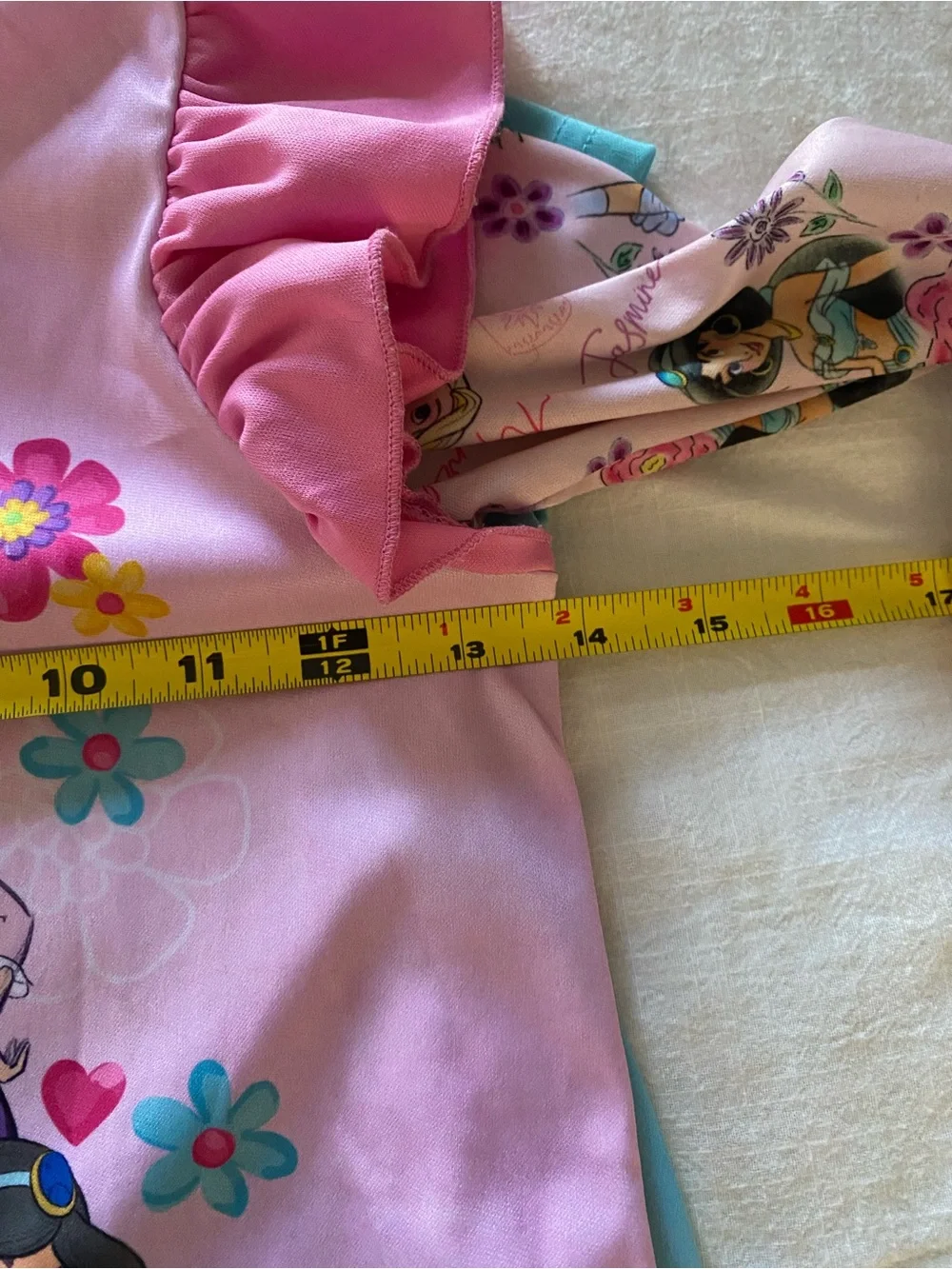 Disney Girls' Pink & Teal Princess Nightgowns - 3-Pack